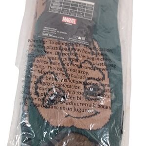 Marvel Guardians Of The Galaxy Vol 2 Grut Crew Socks Size 10-13 NIP